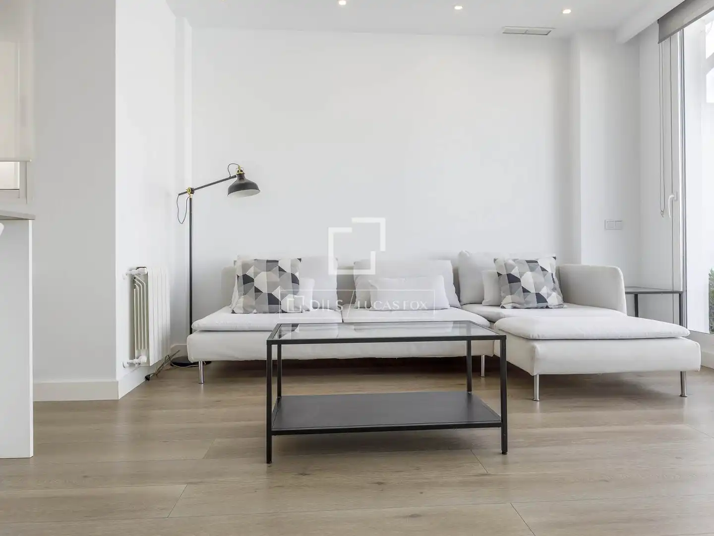 Sala d'estar de Àtic de lloguer en Valencia amb Aire condicionat, Calefacció i Parquet