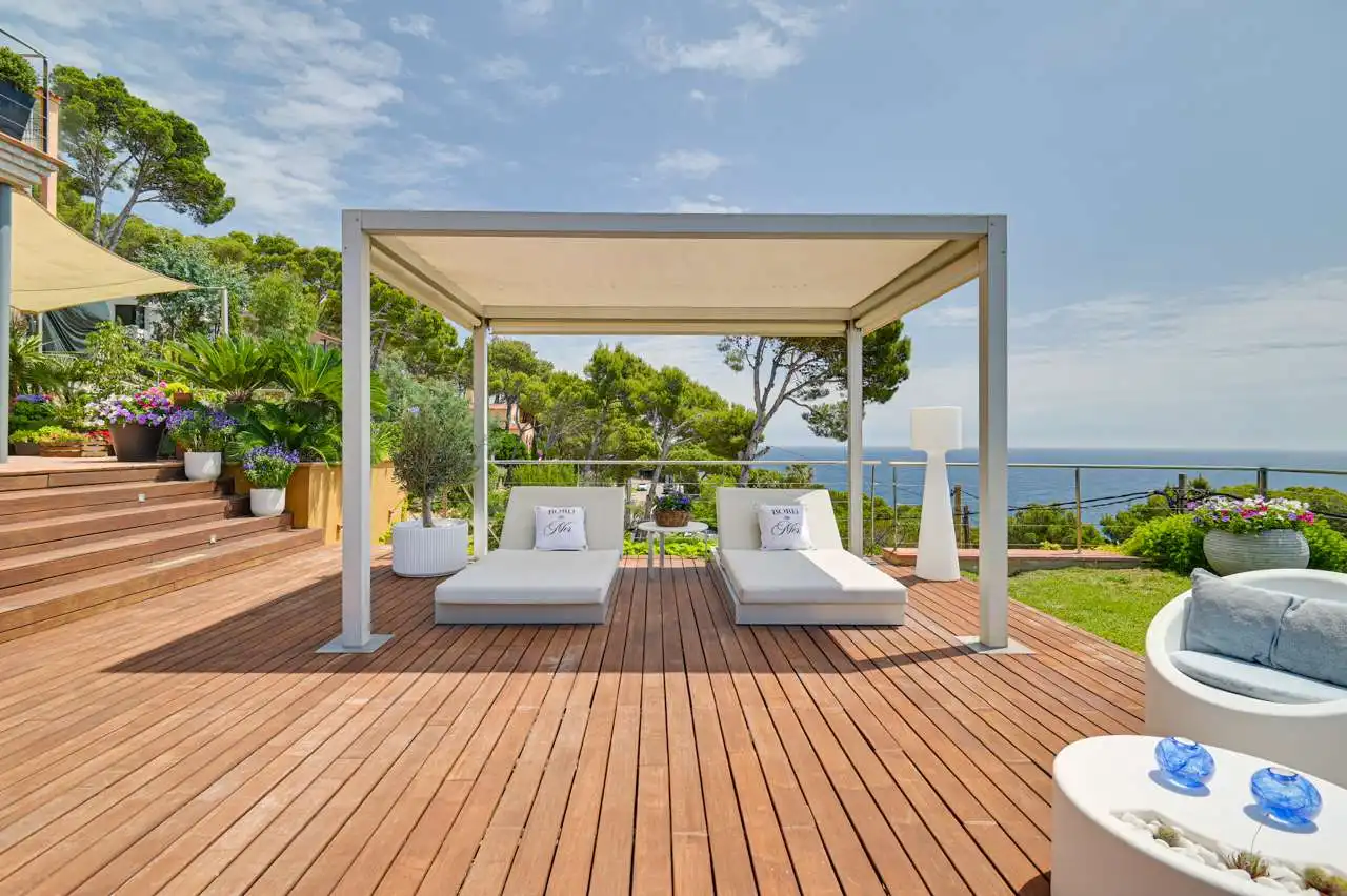 Terraza de Casa o chalet en venta en Palafrugell con Aire acondicionado, Calefacción y Jardín privado