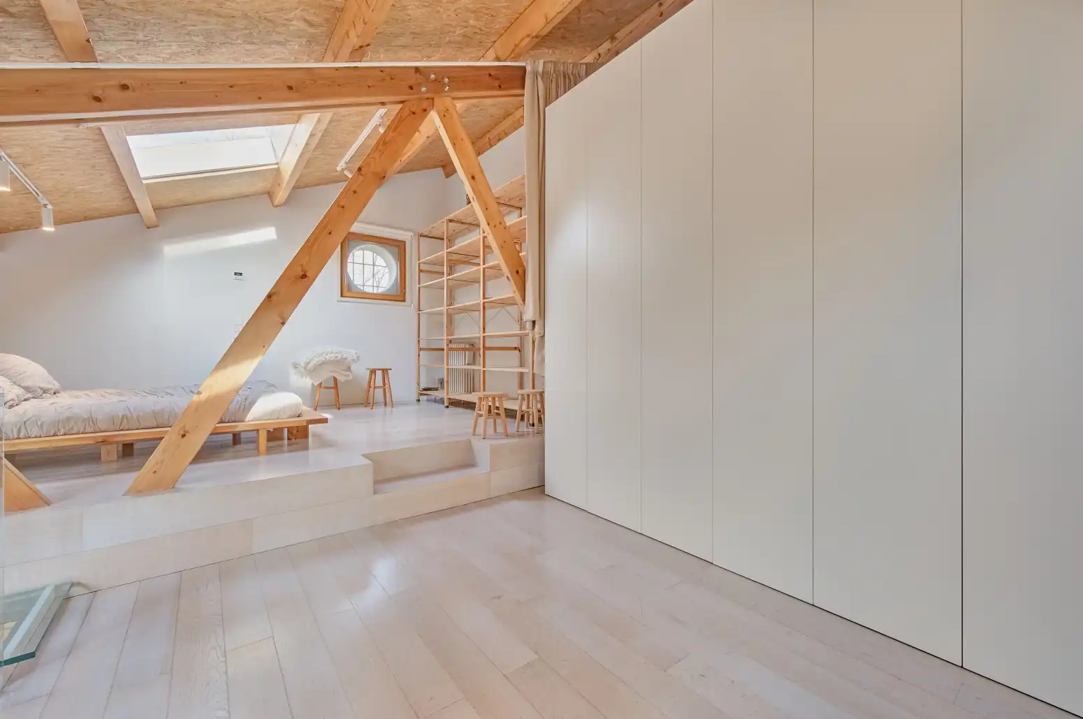 Sala de estar de Casa adosada en venta en  Pamplona / Iruña con Calefacción, Jardín privado y Parquet