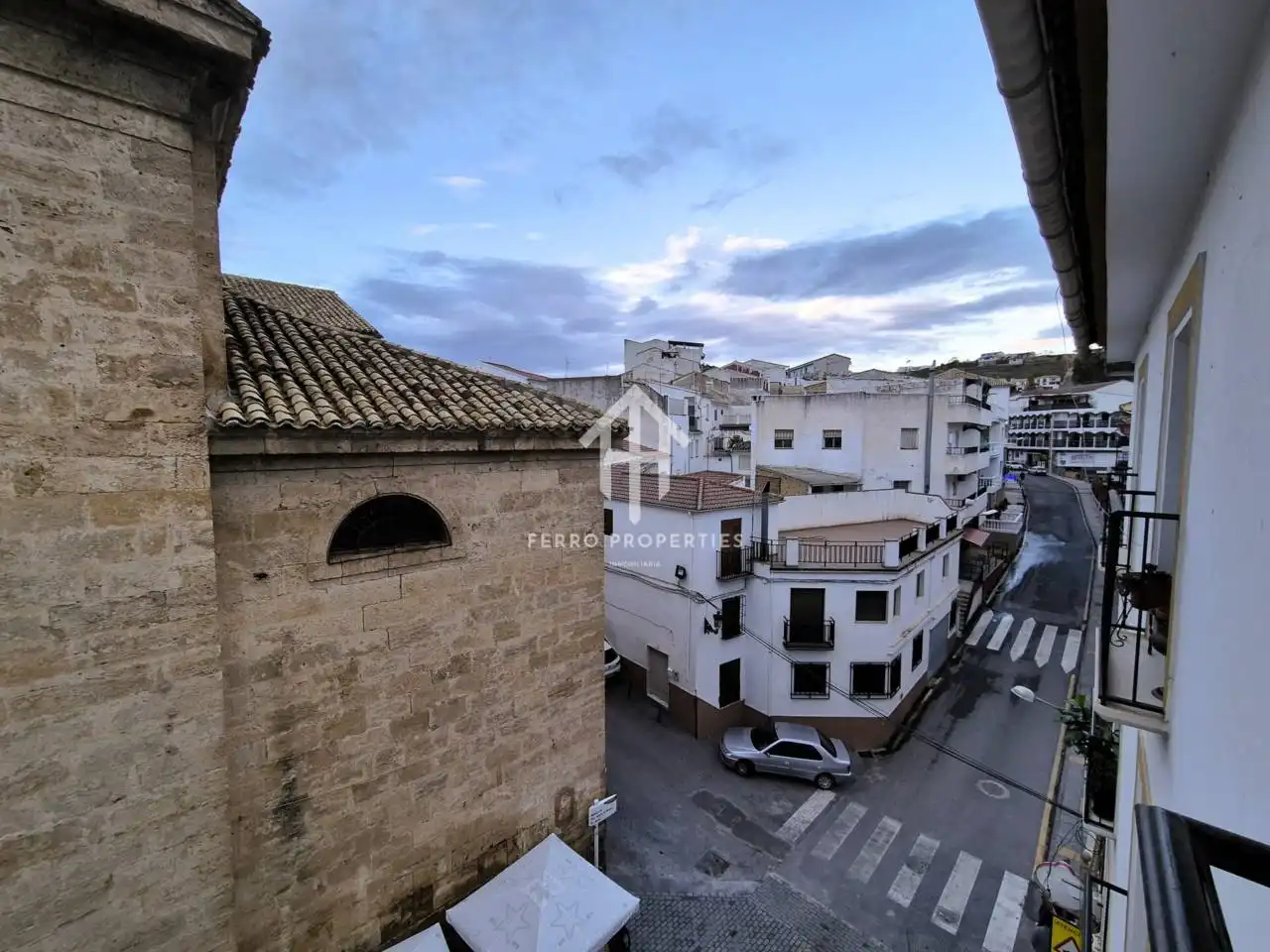 Vista exterior de Piso en venta en Algarinejo con Balcón