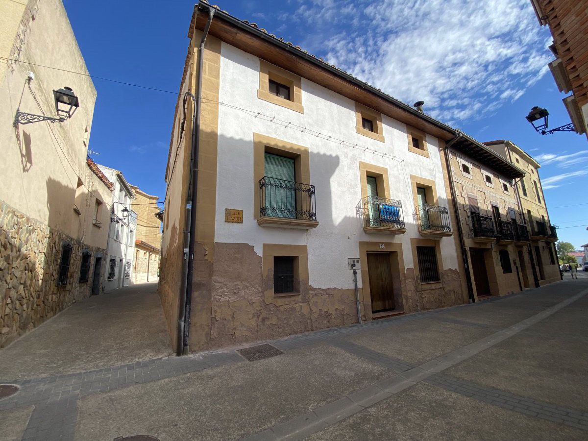 Exterior view of House or chalet for sale in Leiva  with Private garden, Storage room and Furnished