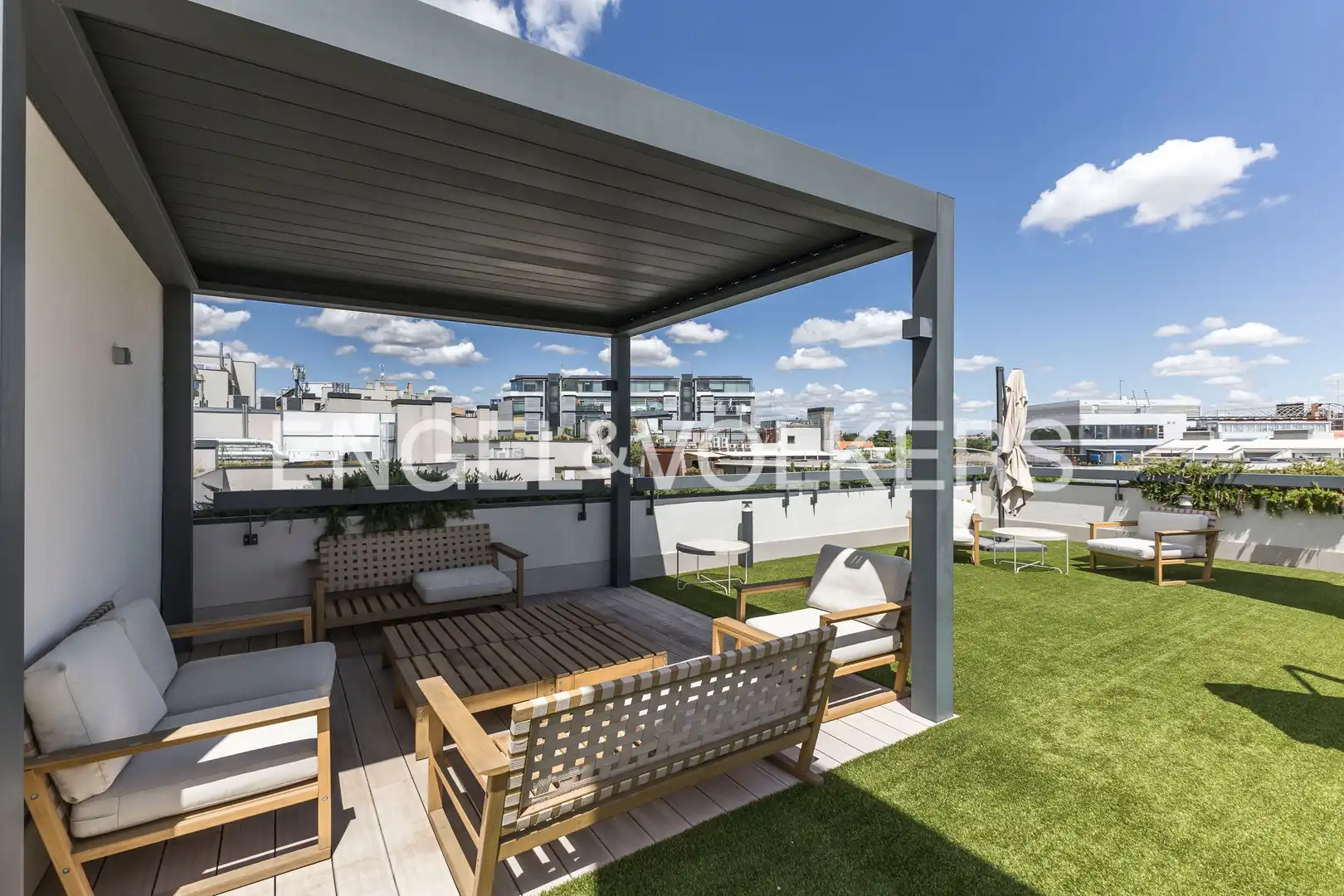 Terraza de Dúplex en venta en Madrid con Calefacción, Jardín privado y Terraza