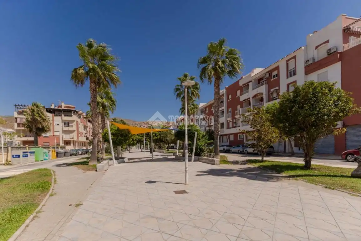 Vista exterior de Piso en venta en La Zubia con Terraza