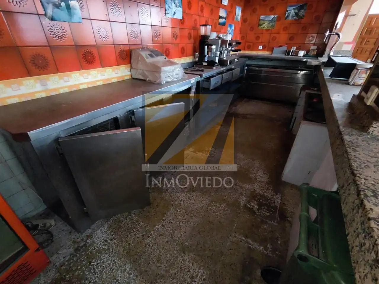 Cocina de Local de alquiler en Oviedo 