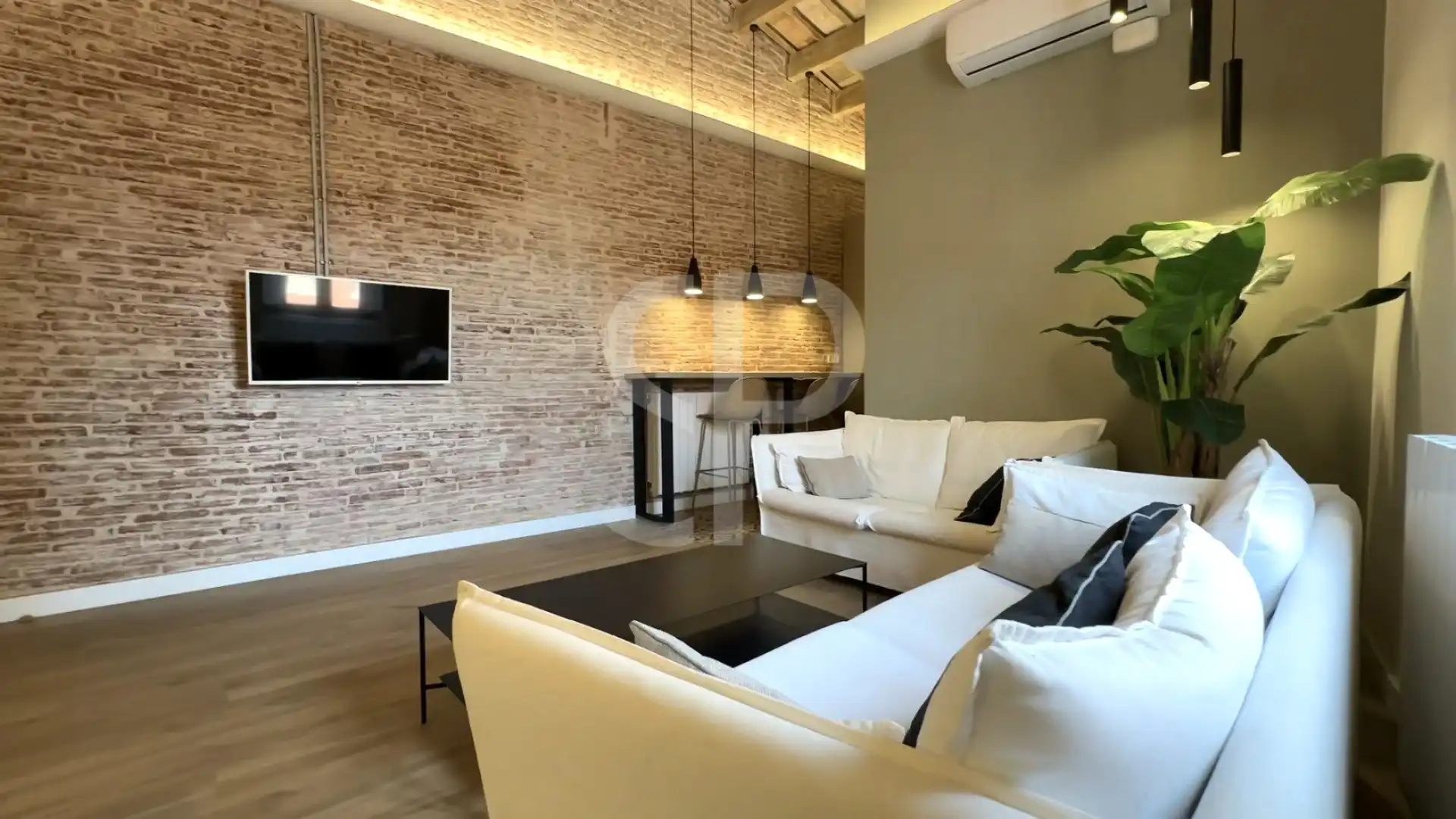 Sala de estar de Ático en venta en Sant Feliu de Guíxols con Aire acondicionado, Calefacción y Terraza