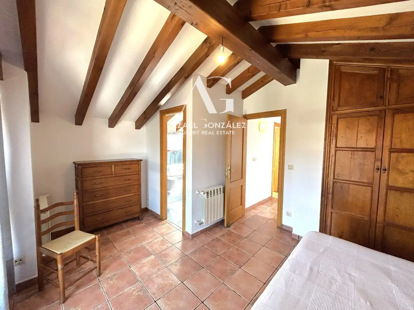 Dormitori de Casa o xalet en venda en San Vicente de la Barquera amb Calefacció, Jardí privat i Terrassa