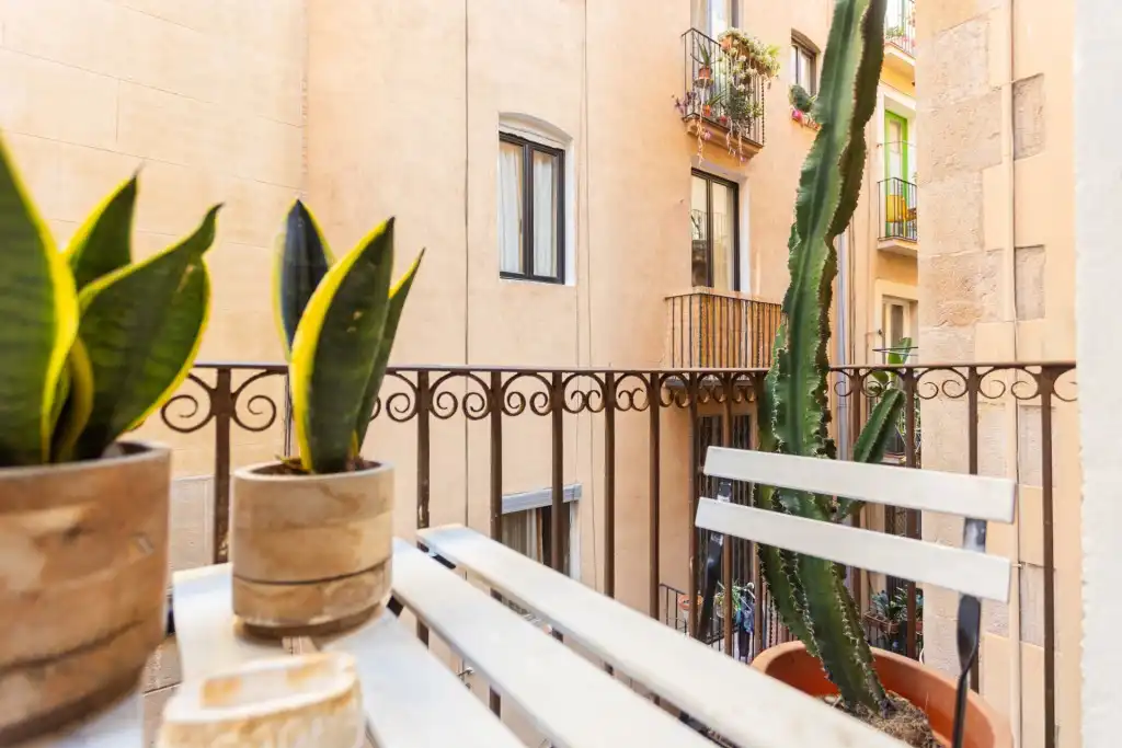 Terrasse von Wohnungen zum Verkauf in Barcelona mit Heizung, Abstellraum und Balkon