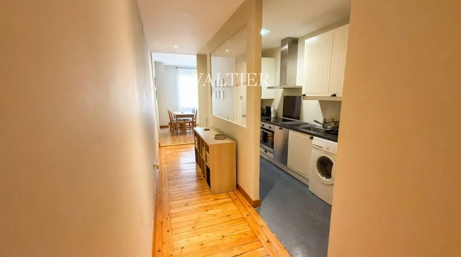 Kitchen of Flat for rent in Madrid  with Air Conditioner, Heating and Furnished