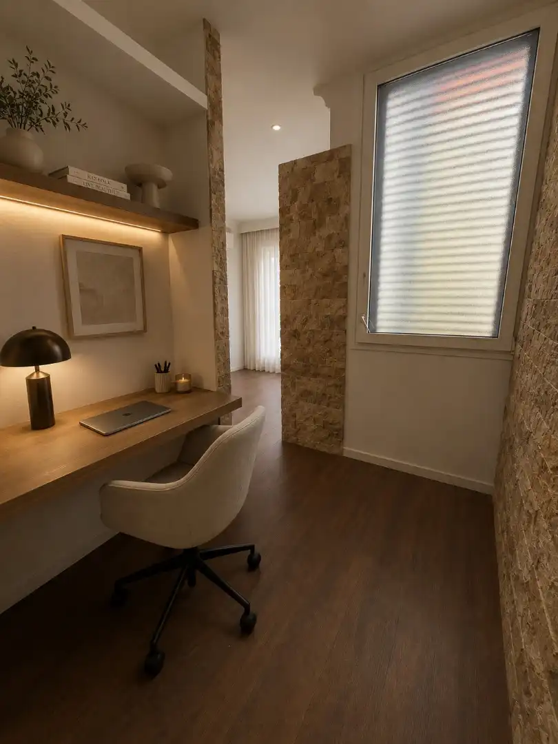 Sala de estar de Ático en venta en Barcelona con Aire acondicionado, Calefacción y Parquet