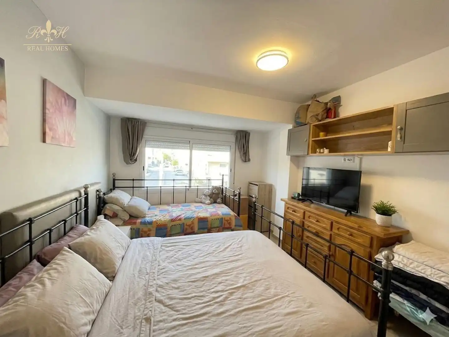 Bedroom of Flat for sale in Benidorm  with Air Conditioner