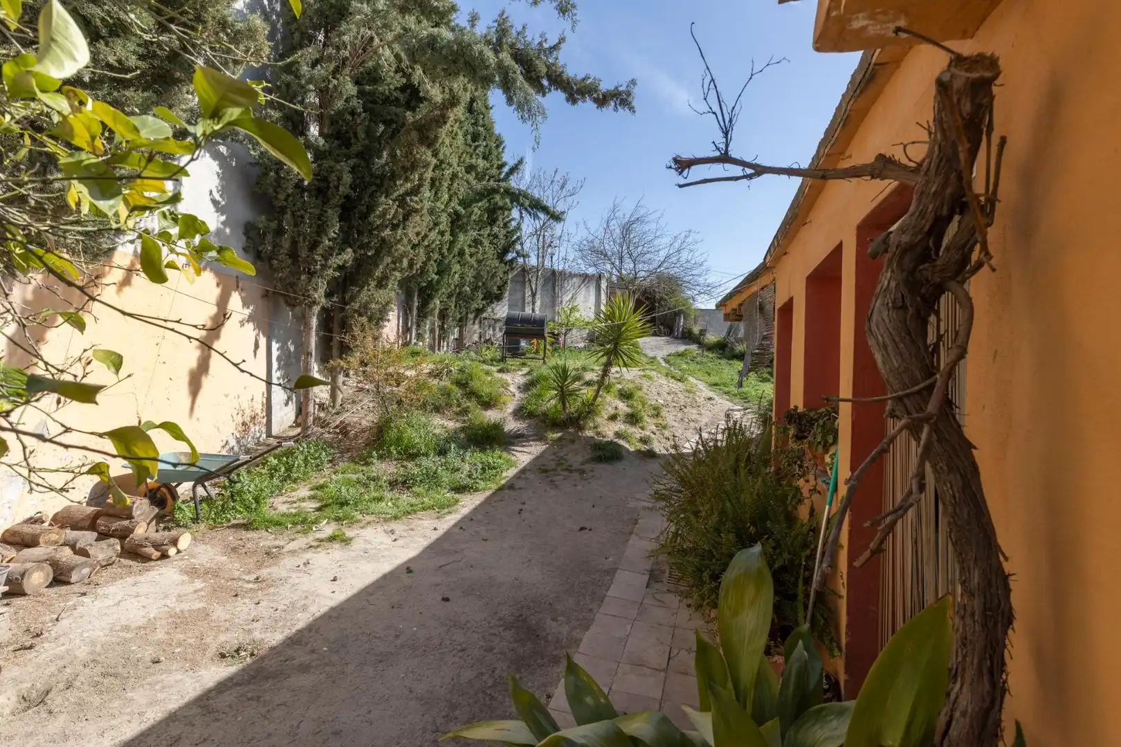 Vista exterior de Casa o xalet en venda en Alfacar amb Jardí privat i Piscina