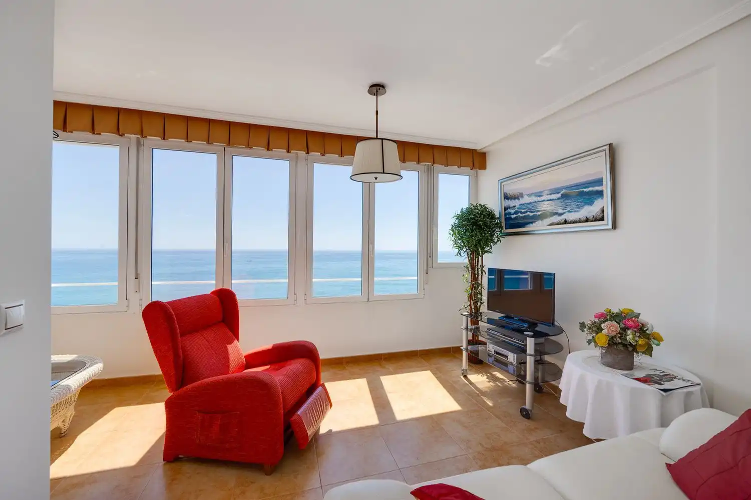 Sala de estar de Ático en venta en Torrevieja con Amueblado