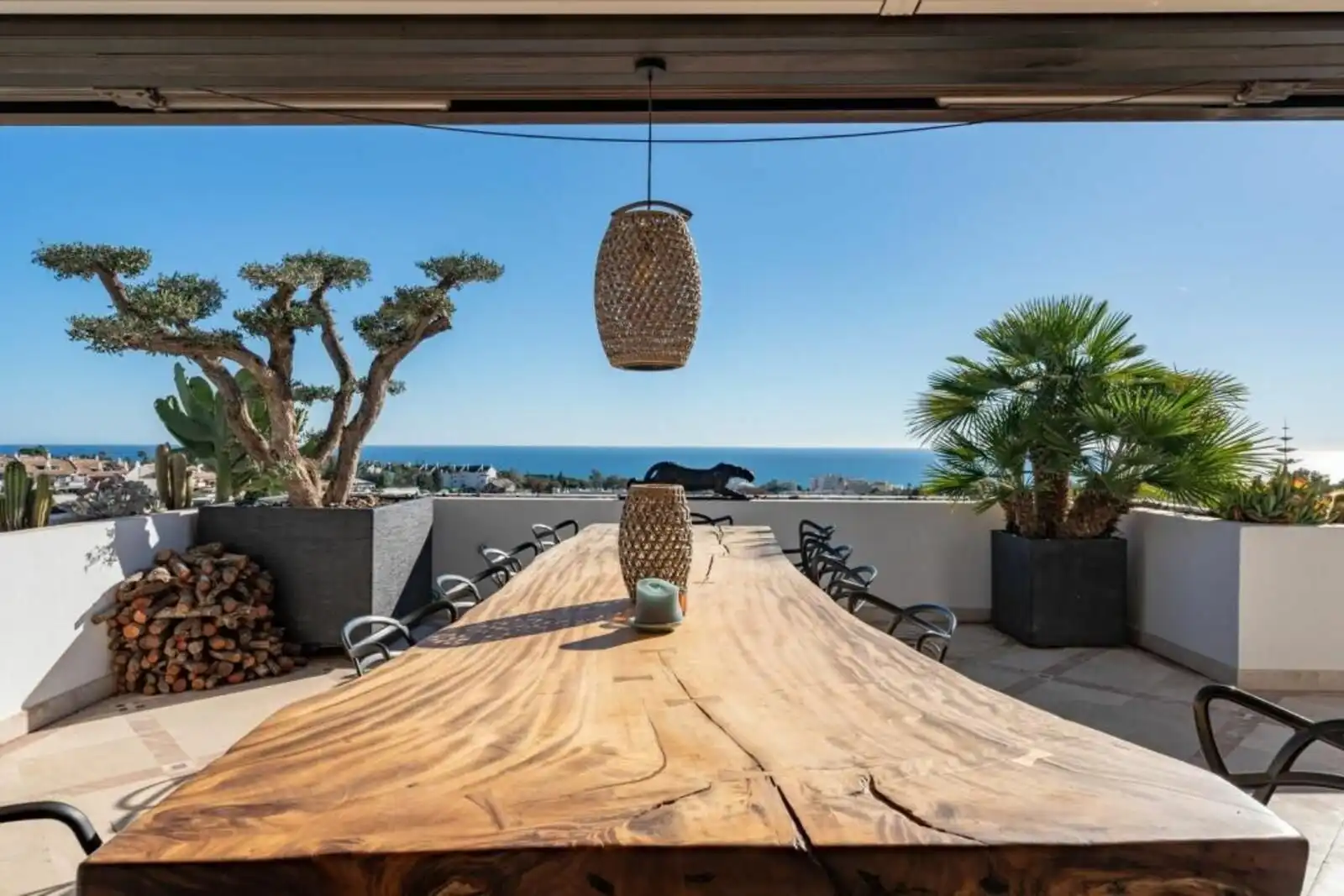 Terrassa de Àtic de lloguer en Marbella amb Aire condicionat, Terrassa i Moblat