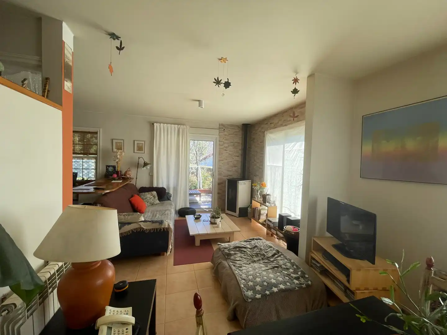 Sala de estar de Casa o chalet en venta en Cercedilla con Jardín privado y Piscina comunitaria