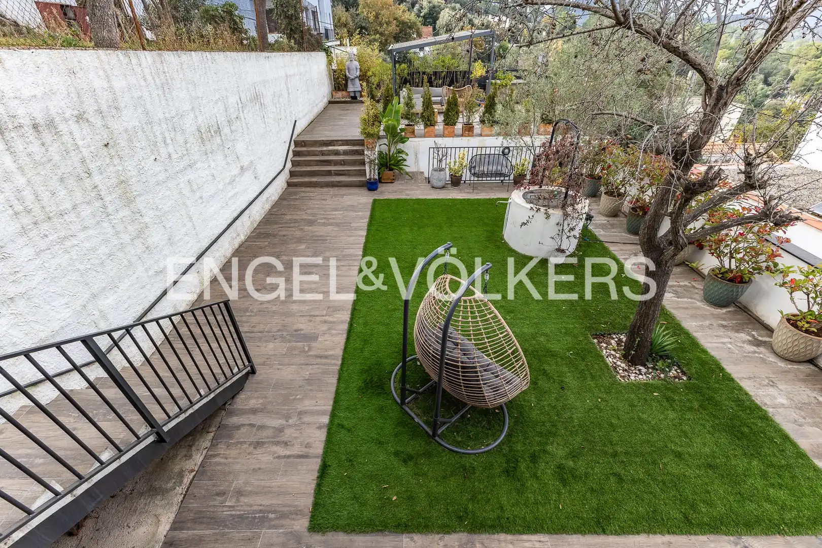 Terrace of Houses for sale in Sant Cugat del Vallès  with Air Conditioner, Heating and Private garden