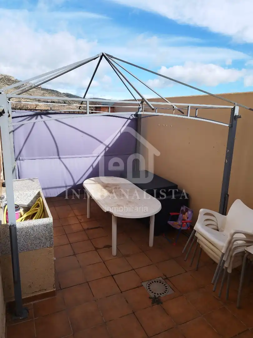 Terraza de Casa adosada en venta en Camporrobles con Calefacción, Terraza y Trastero