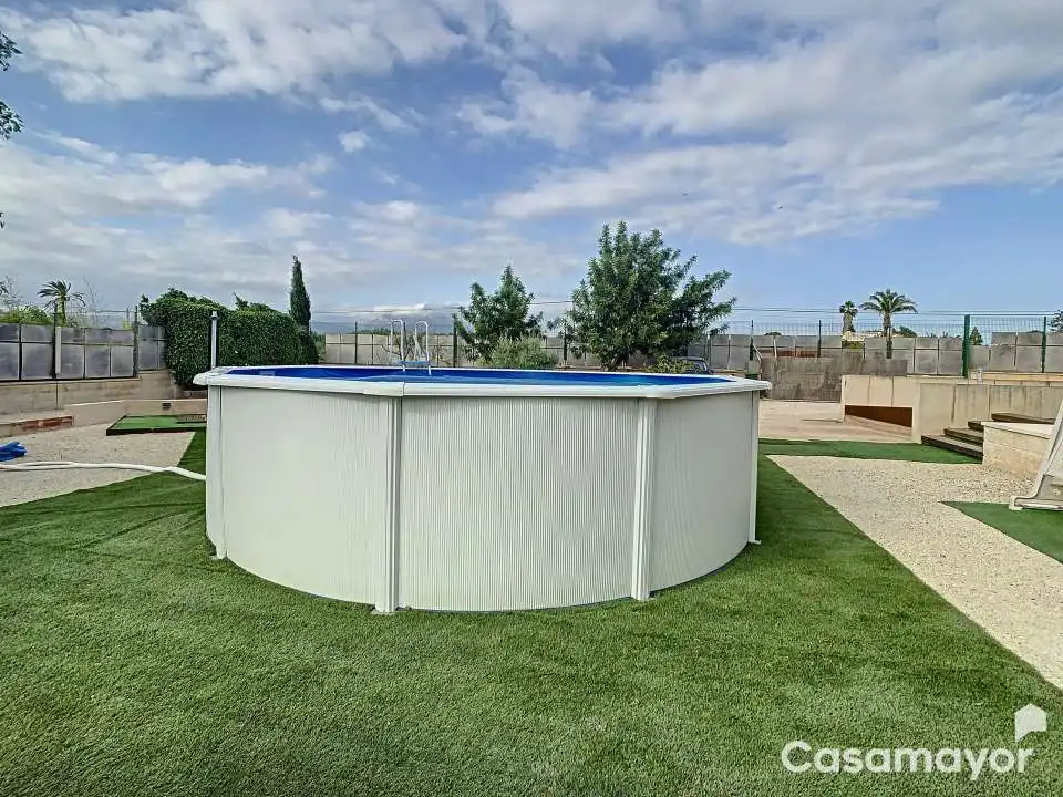 Piscina de Casa o chalet en venta en Mutxamel con Aire acondicionado, Calefacción y Jardín privado