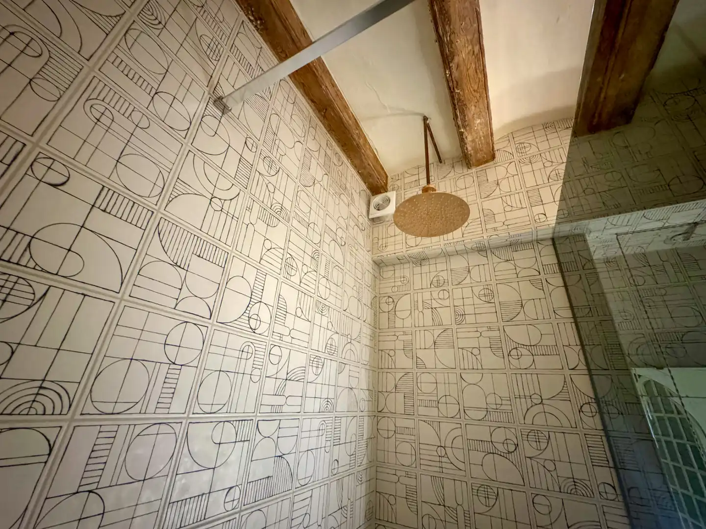 Bathroom of Lofts for sale in Barcelona  with Air Conditioner, Private garden and Parquet flooring