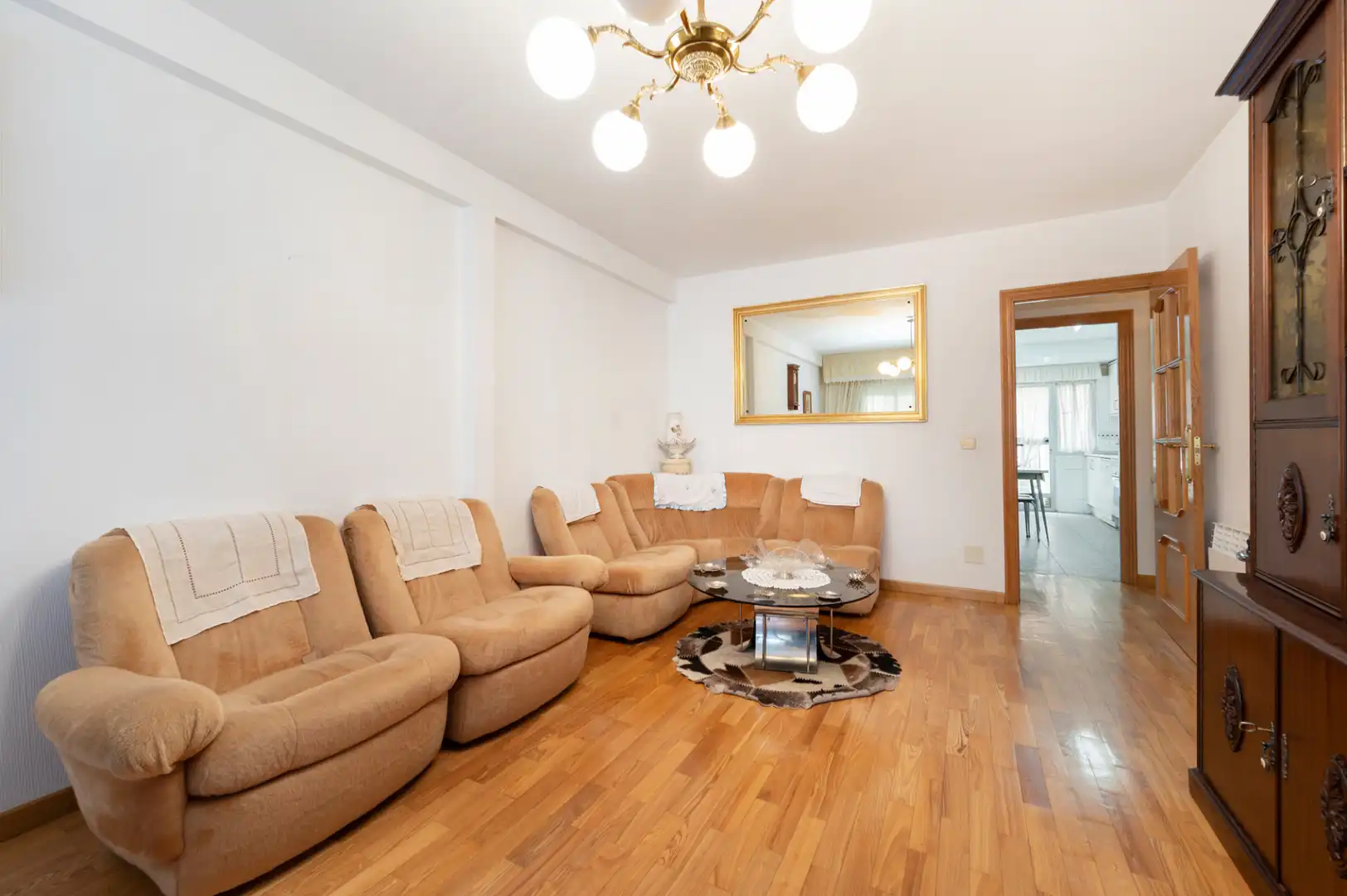 Wohnzimmer von Wohnung zum Verkauf in Colmenar Viejo mit Heizung, Parkett und Abstellraum