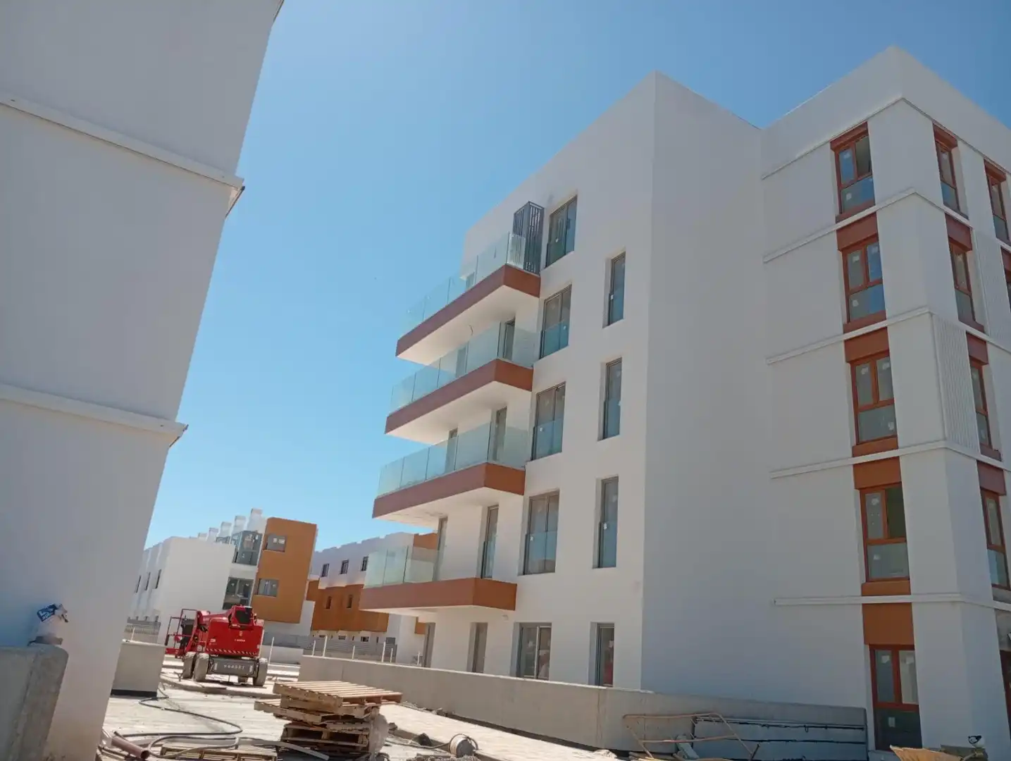 Exterior view of Detached homes for sale in Roquetas de Mar  with Private garden, Terrace and Community pool