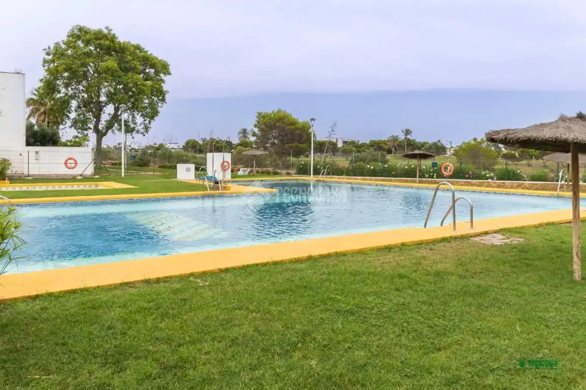 Swimming pool of Flat for sale in Almería  with Air Conditioner