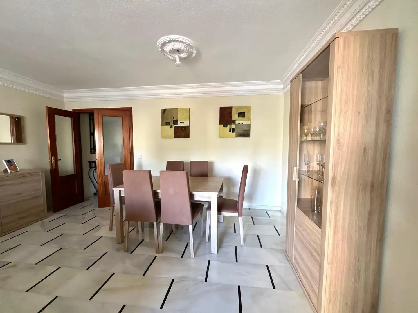 Dining room of Flat for sale in Vélez-Málaga  with Air Conditioner, Heating and Terrace