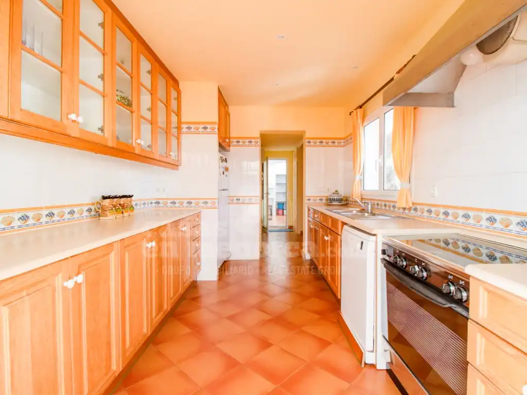 Kitchen of Houses for sale in Maó - Mahón  with Air Conditioner, Private garden and Terrace