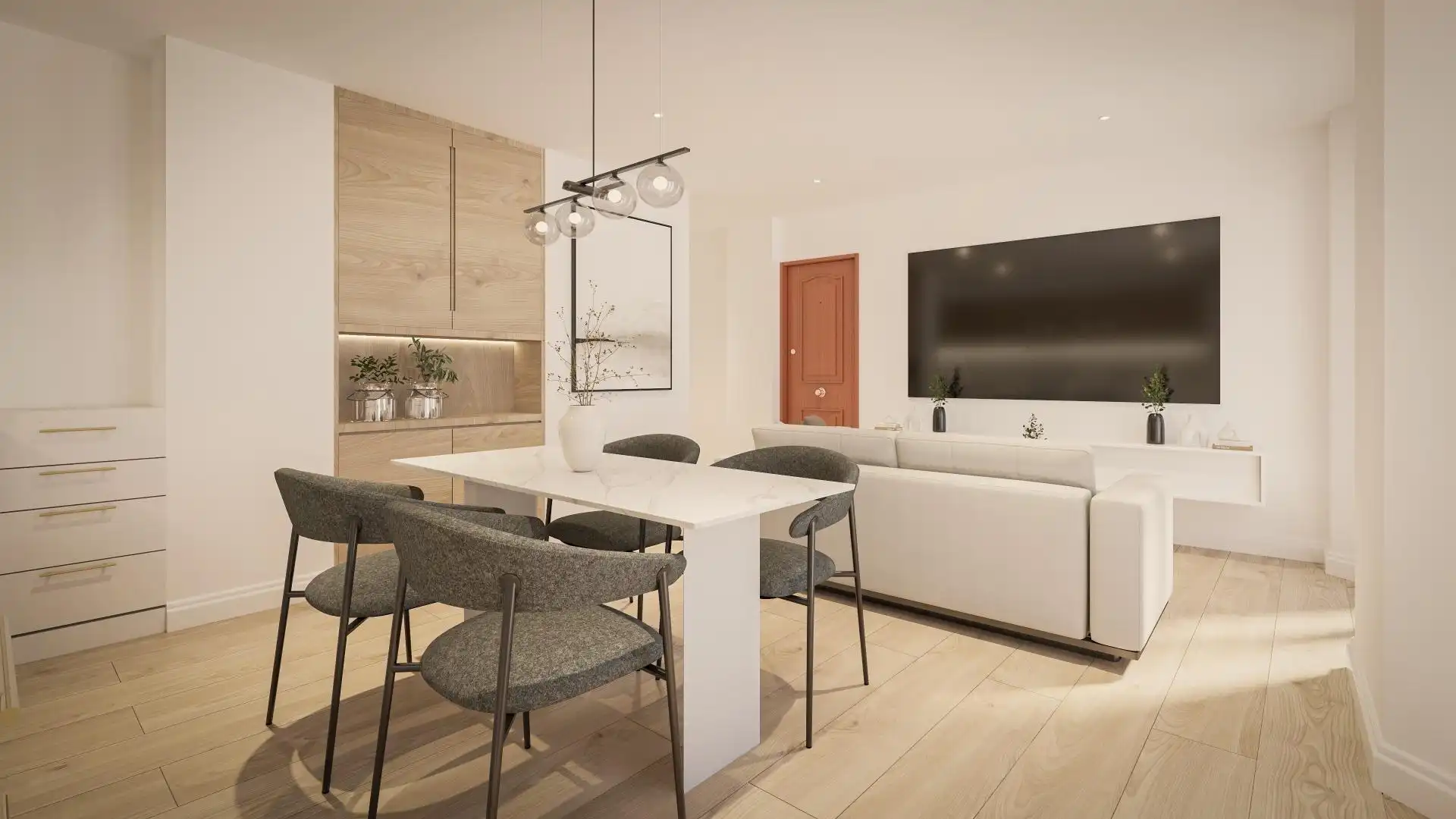 Living room of Apartments for sale in  Cádiz Capital