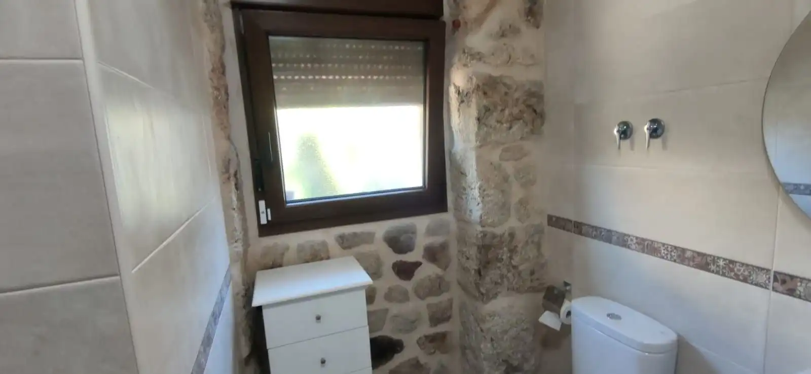 Bany de Casa o xalet en venda en Crecente amb Jardí privat i Moblat