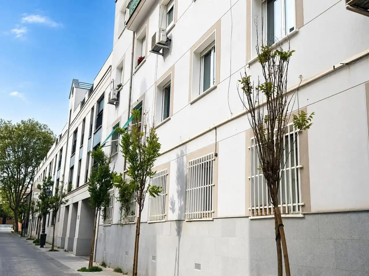 Vista exterior de Piso en venta en Madrid