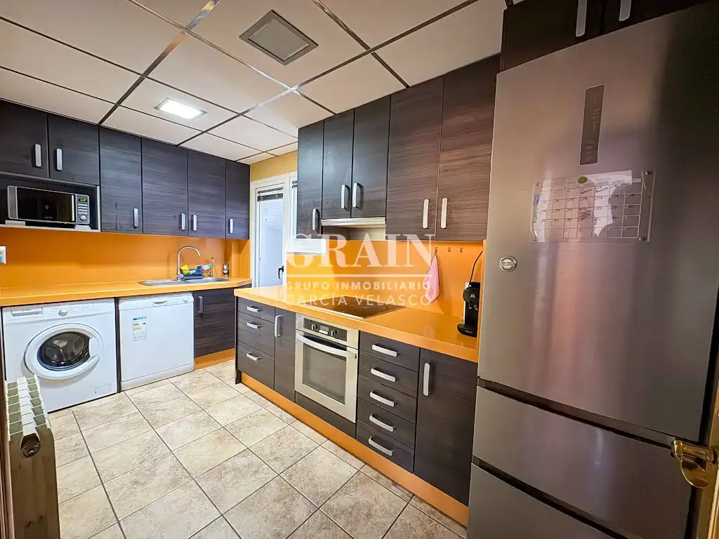 Kitchen of Flat for sale in Albacete  with Air Conditioner and Heating