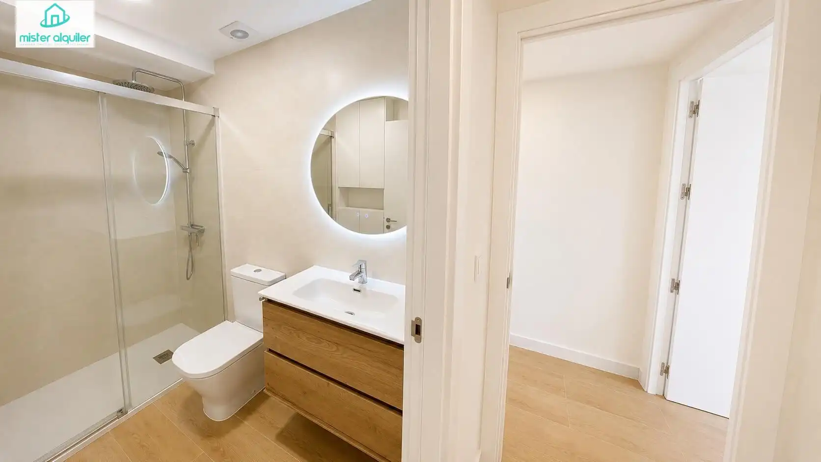 Bathroom of Apartments for rent in El Campello  with Air Conditioner, Heating and Terrace