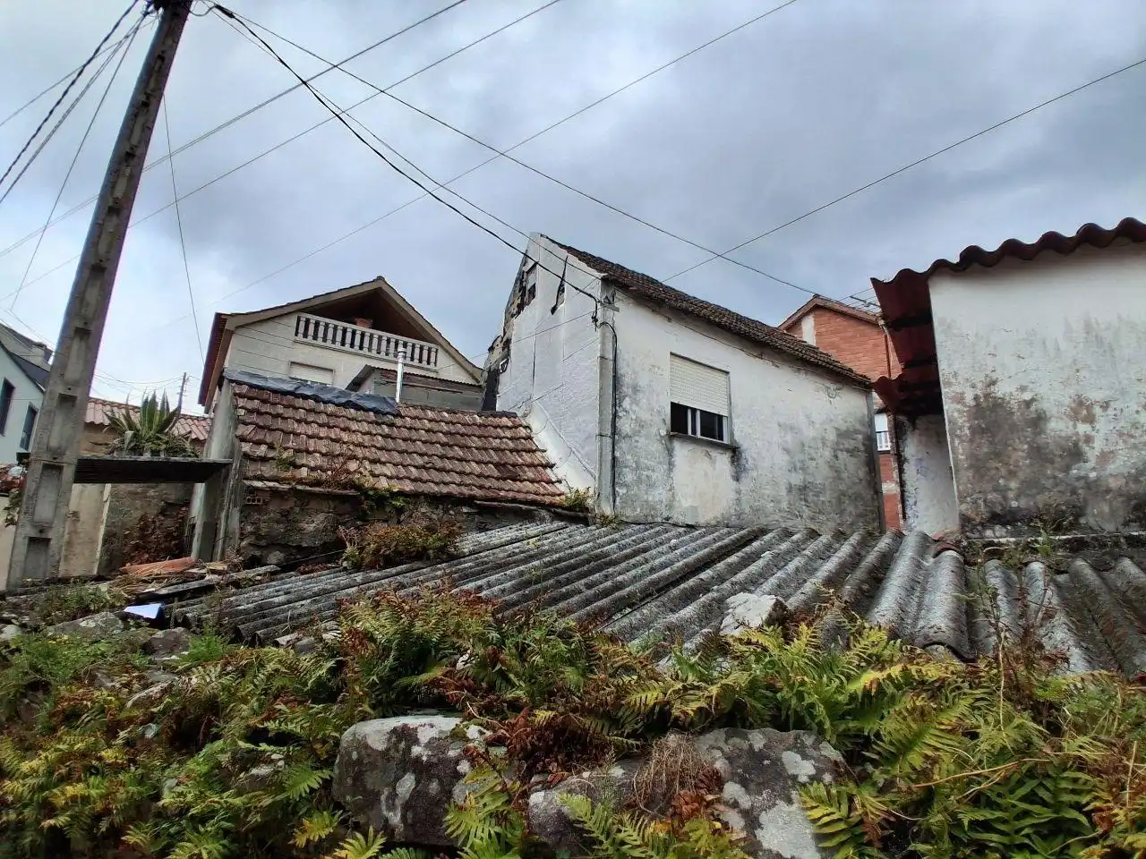 Außenansicht von Haus oder Chalet zum Verkauf in Moaña mit Heizung und Abstellraum