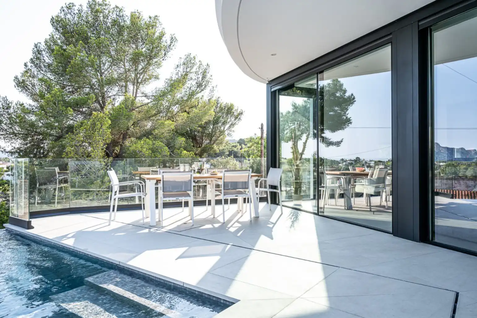 Terraza de Casa o chalet en venta en Benissa con Aire acondicionado, Amueblado y Alarma