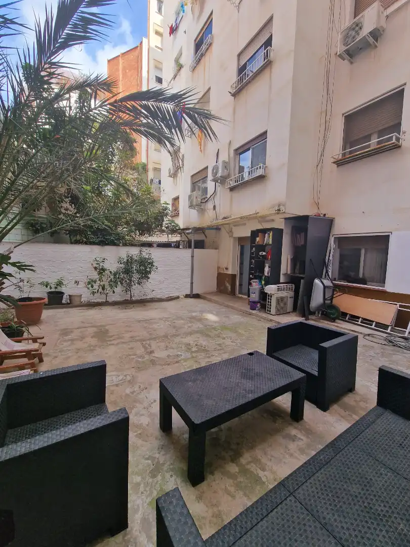 Terraza de Piso en venta en Barcelona con Jardín privado