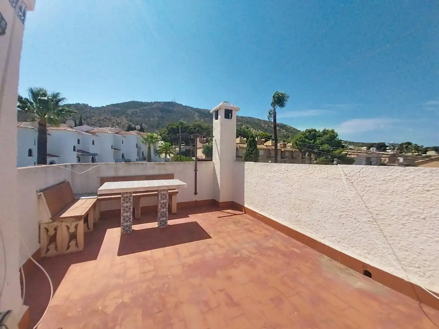 Terrassa de Casa o xalet en venda en L'Alfàs del Pi amb Aire condicionat, Jardí privat i Terrassa