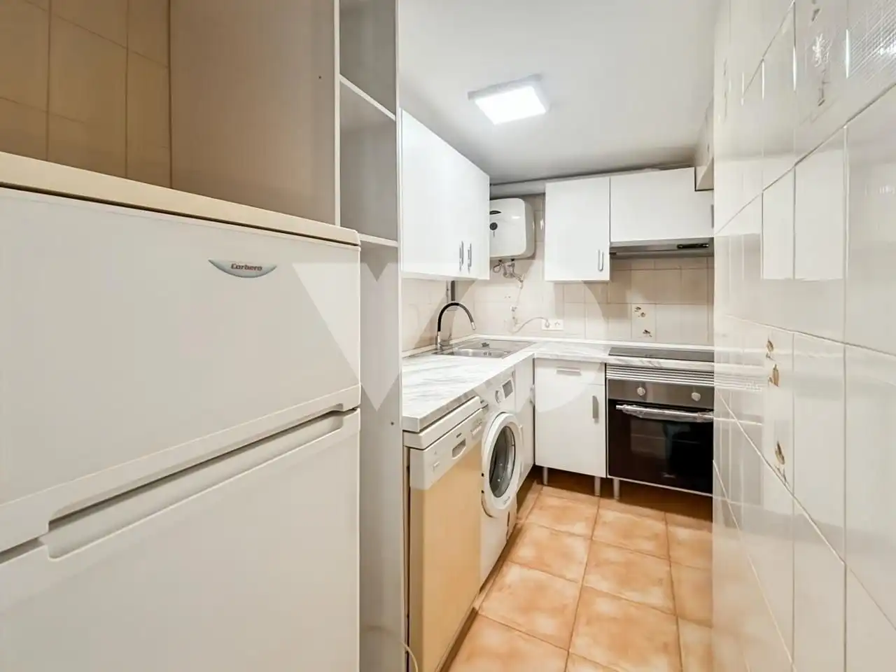 Cocina de Apartamento de alquiler en Madrid con Aire acondicionado y Calefacción
