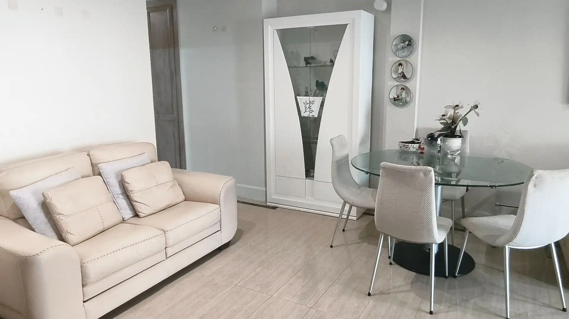 Sala de estar de Apartamento en venta en Garrucha con Aire acondicionado, Calefacción y Terraza