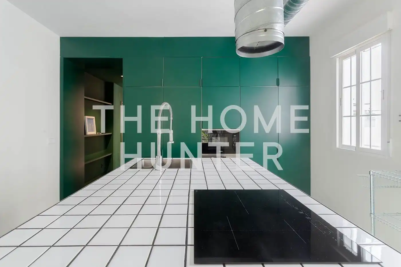 Cocina de Piso de alquiler en Chamartín
