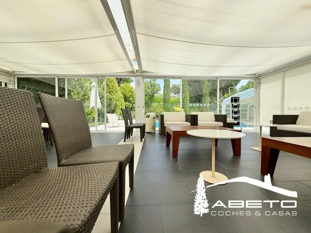 Terraza de Casa o chalet en venta en Madrid