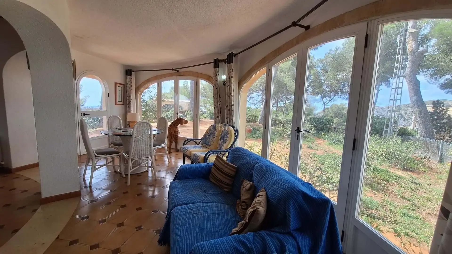 Living room of Houses for sale in Jávea / Xàbia  with Heating, Terrace and Swimming Pool