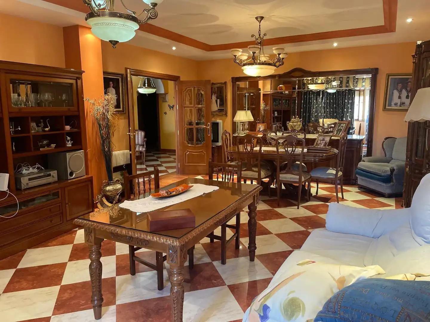 Dining room of Houses for sale in Chimeneas  with Air Conditioner, Private garden and Terrace