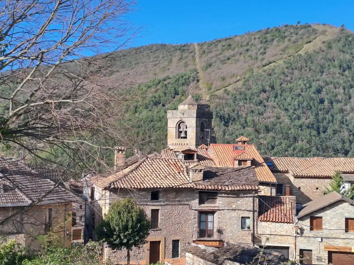 Vista exterior de Casa o chalet en venta en Boltaña con Jardín privado y Trastero