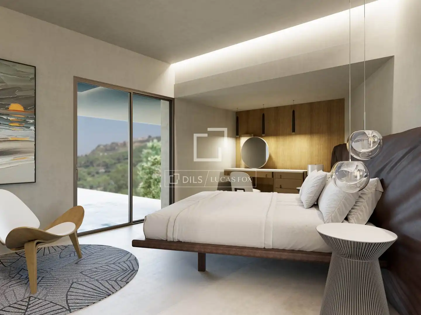 Bedroom of Houses for sale in Begur  with Air Conditioner, Heating and Swimming Pool