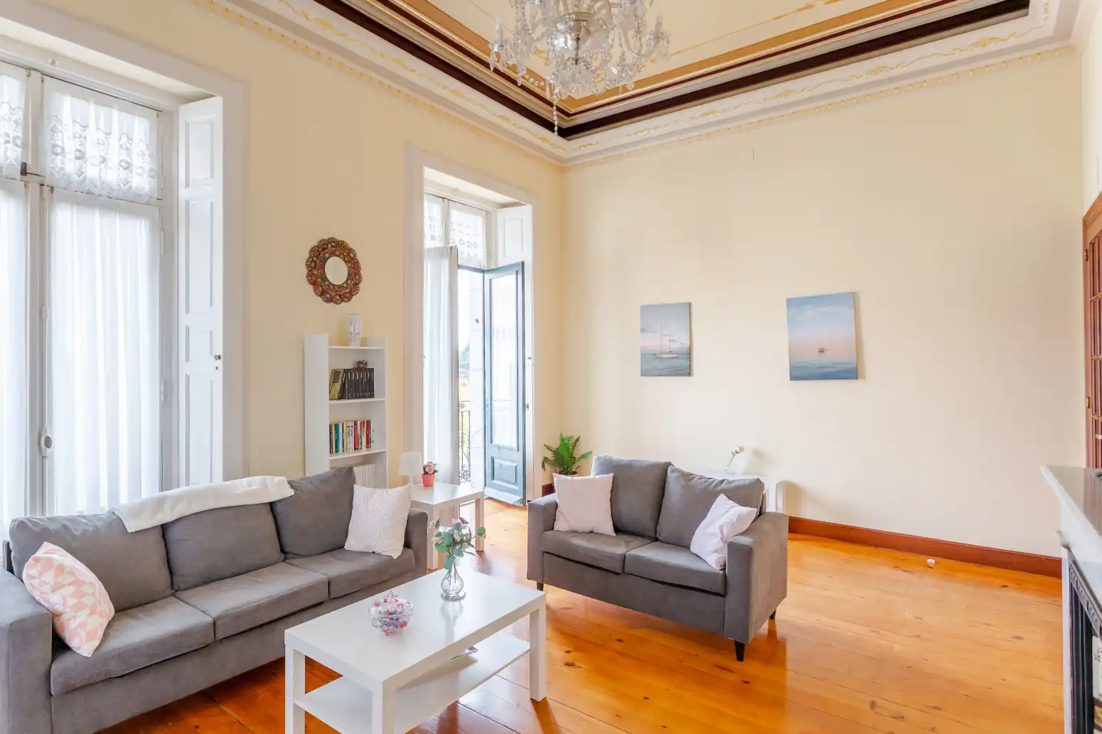 Sala de estar de Piso en venta en Lekeitio con Calefacción y Balcón