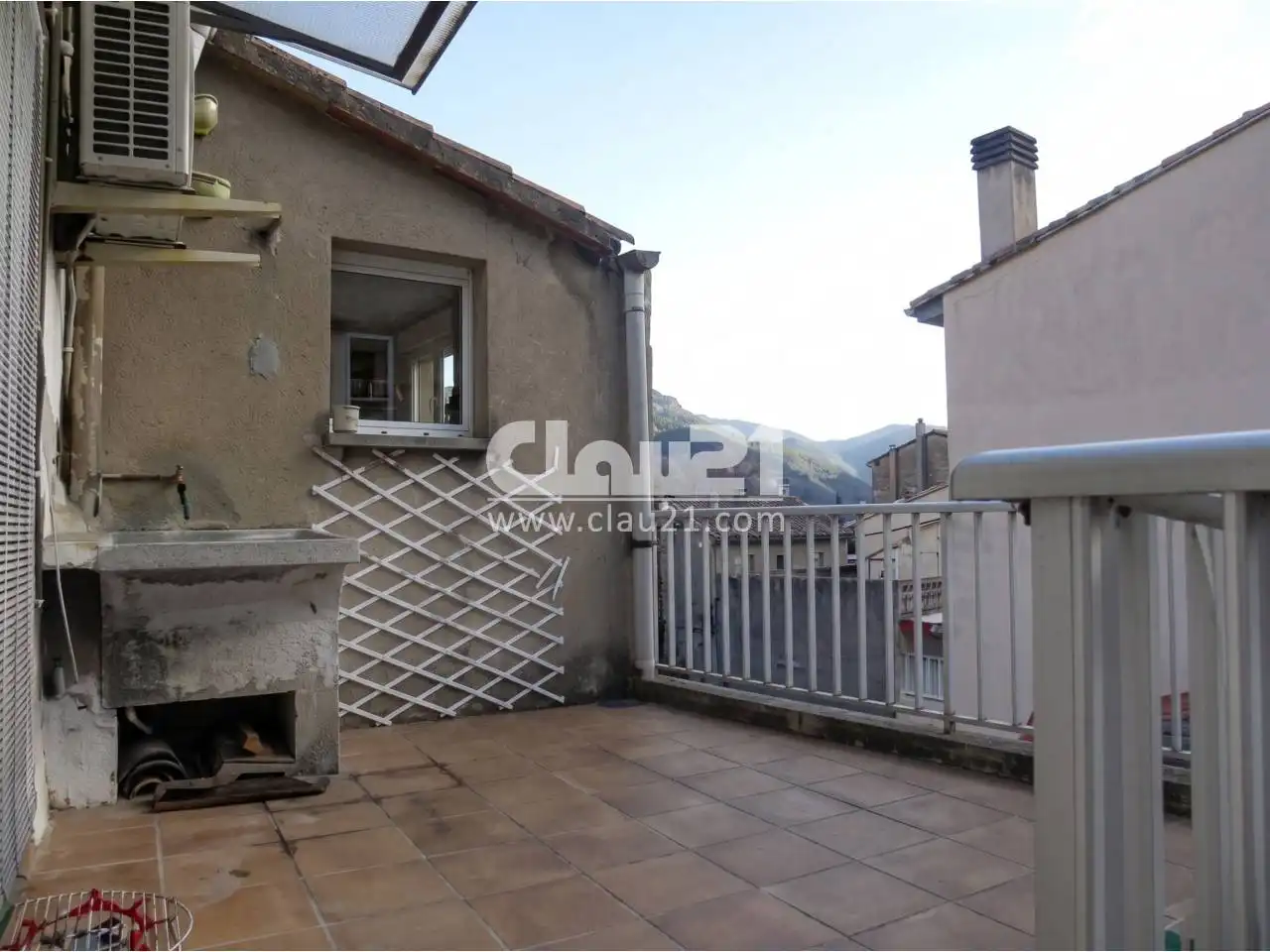 Terrace of Flat for sale in Cercs  with Heating, Terrace and Furnished