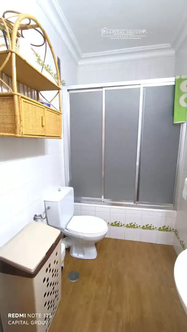 Baño de Piso de alquiler en Punta Umbría con Aire acondicionado, Terraza y Amueblado