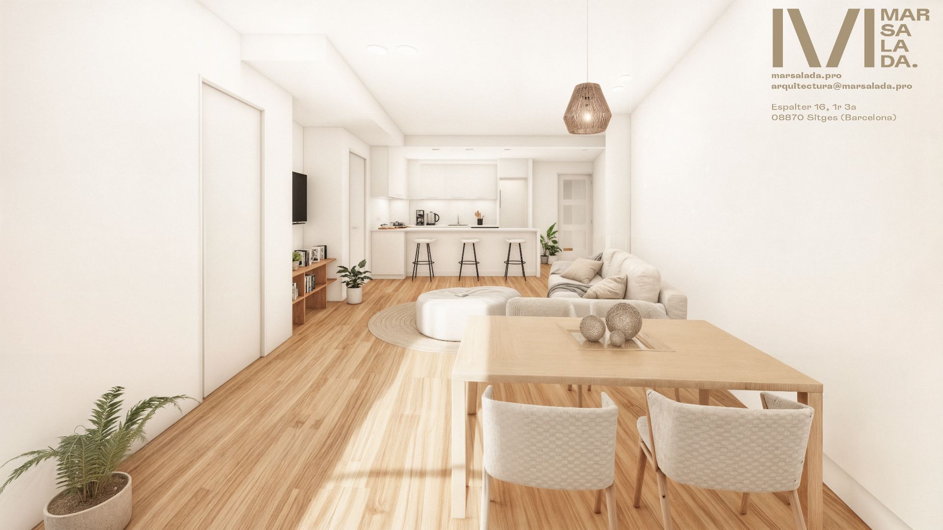 Living room of Apartment for sale in Sitges  with Air Conditioner and Heating