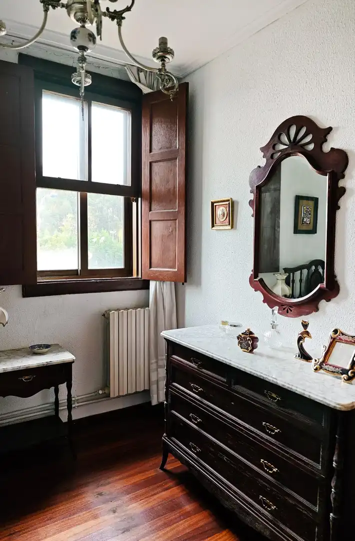 Baño de Casa o chalet en venta en Vigo  con Jardín privado y Balcón