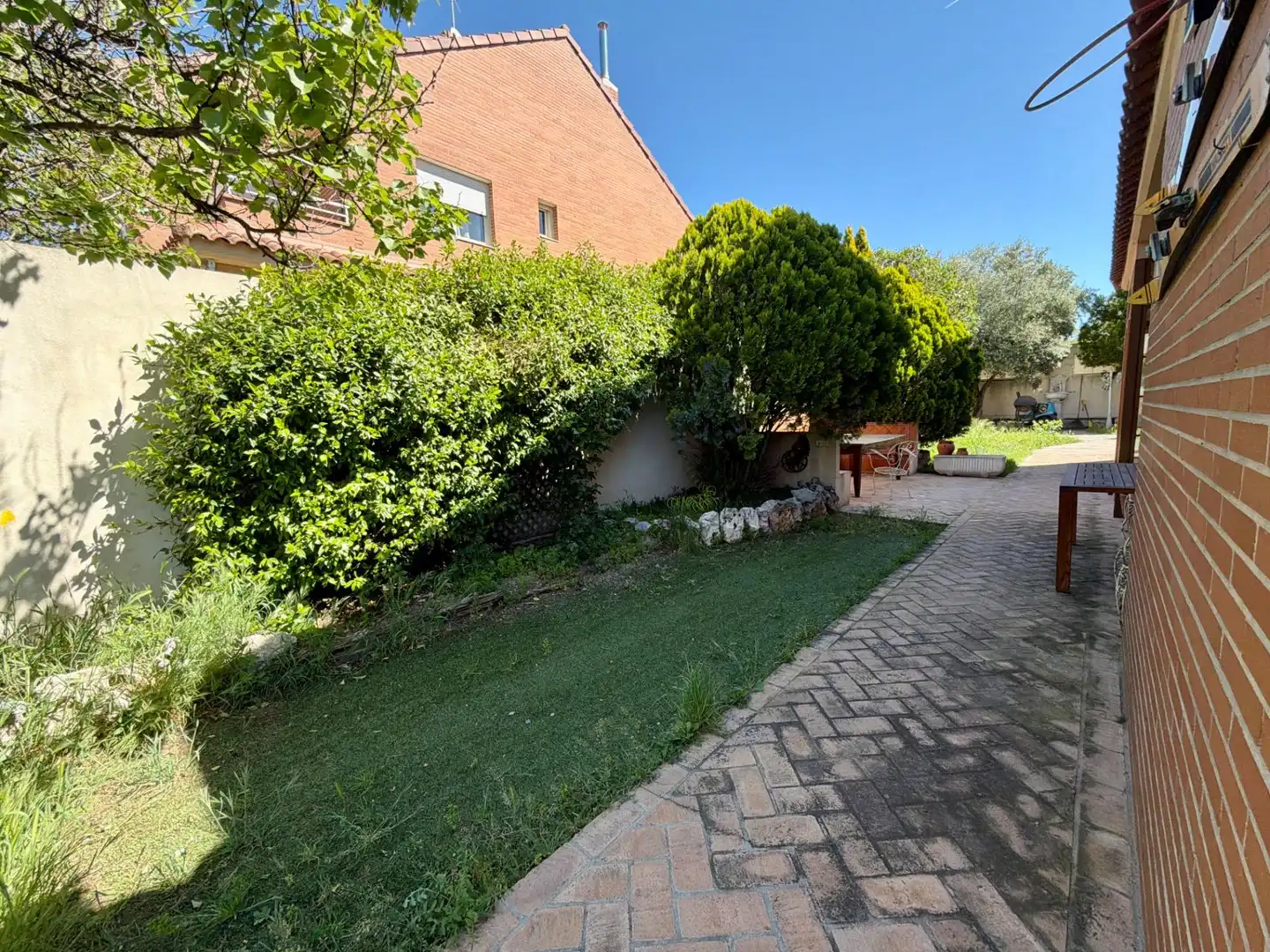 Jardín de Casa adosada en venta en Rivas-Vaciamadrid con Aire acondicionado, Calefacción y Jardín privado